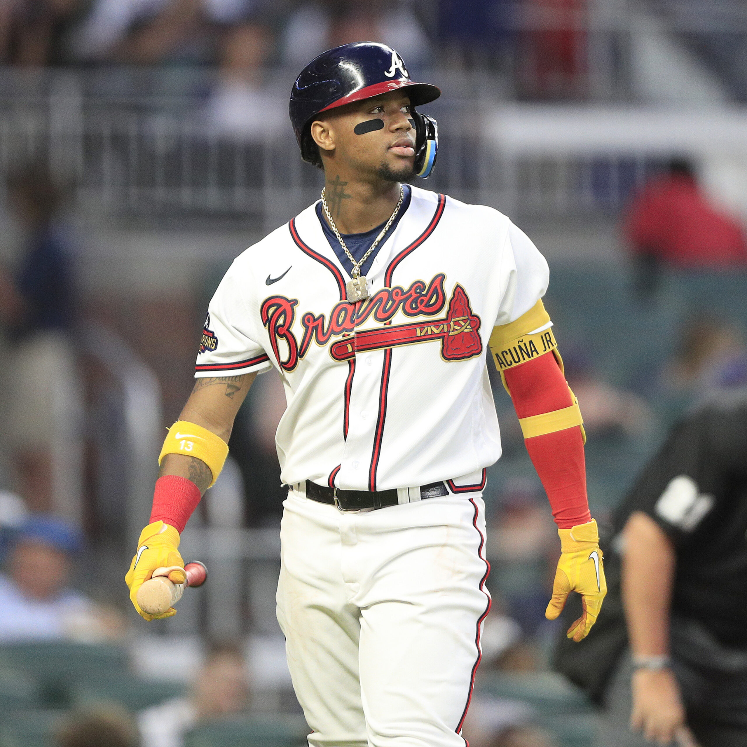 Braves' Ronald Acuña Jr. receives bold World Series message from Brian  Snitker after clinching NL East